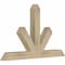 Ekena Millwork Saratoga Rough Sawn Timber Gable Bracket, Douglas Fir, 48"W x 30"H x 4"D x 4"F, 15/12 Pitch GBW048X30X0404SAR00RDF - alternate 5
